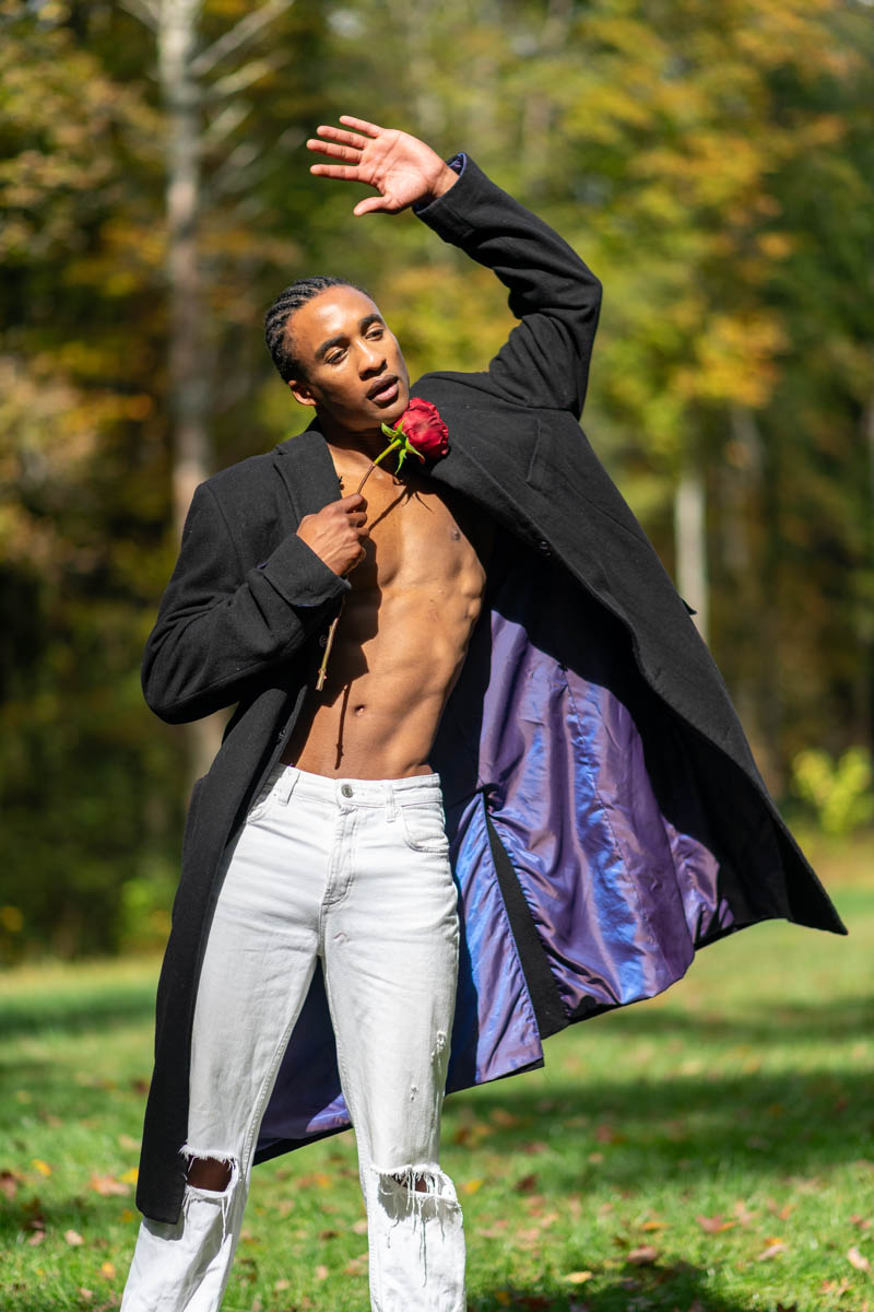 Editorial portrait — clean lines and quiet resolve