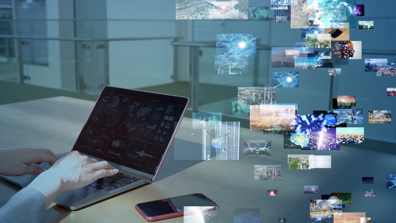 Lightroom Classic catalog setup hero image with organized folders and previews