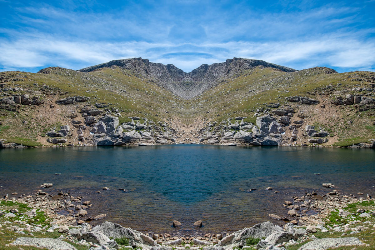 Whispering Surface — fine art photograph of rippled reflection