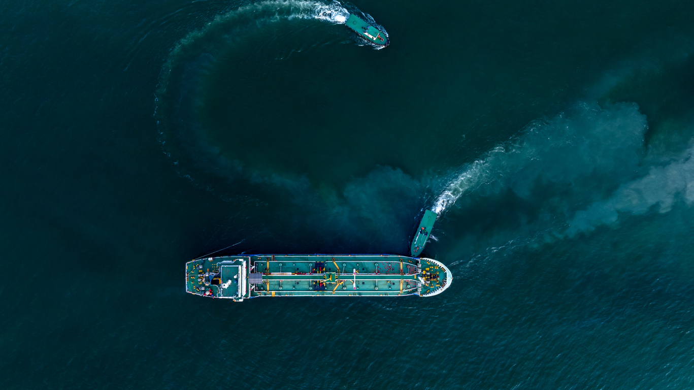 Visual tension in photography demonstrated through opposing elements and off-center composition.